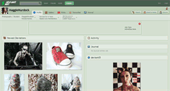 Desktop Screenshot of maggiemurdock.deviantart.com