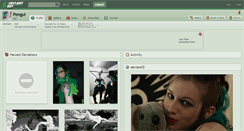 Desktop Screenshot of pengui.deviantart.com