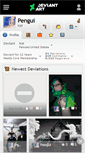 Mobile Screenshot of pengui.deviantart.com