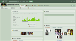 Desktop Screenshot of greenranger-fans.deviantart.com
