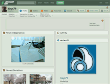 Tablet Screenshot of kirys79.deviantart.com