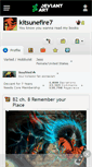 Mobile Screenshot of kitsunefire7.deviantart.com