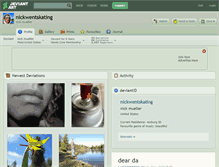 Tablet Screenshot of nickwentskating.deviantart.com