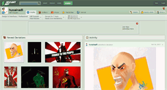 Desktop Screenshot of hussainadil.deviantart.com