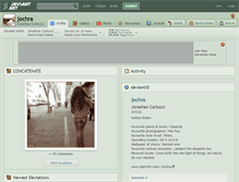 Tablet Screenshot of jochra.deviantart.com