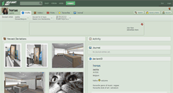 Desktop Screenshot of horsas.deviantart.com