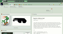 Desktop Screenshot of desertbox.deviantart.com