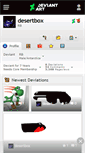 Mobile Screenshot of desertbox.deviantart.com