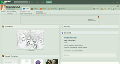 Desktop Screenshot of negimafanclub.deviantart.com