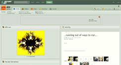 Desktop Screenshot of d0ti.deviantart.com