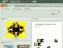 Tablet Screenshot of d0ti.deviantart.com