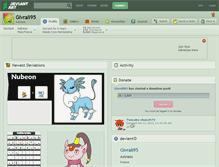 Tablet Screenshot of givrali95.deviantart.com