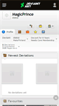Mobile Screenshot of magicprince.deviantart.com