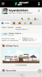 Mobile Screenshot of keyandsnickers.deviantart.com
