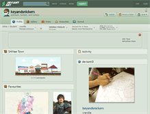 Tablet Screenshot of keyandsnickers.deviantart.com