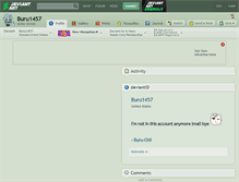 Tablet Screenshot of buru1457.deviantart.com