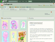 Tablet Screenshot of fluffsugarcafe.deviantart.com