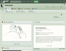 Tablet Screenshot of nalleyvalley.deviantart.com