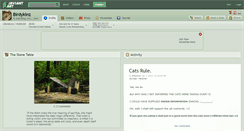 Desktop Screenshot of birdykinz.deviantart.com