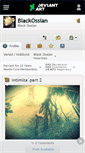 Mobile Screenshot of blackossian.deviantart.com