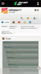 Mobile Screenshot of callypso11.deviantart.com