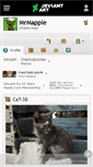Mobile Screenshot of mrmapple.deviantart.com