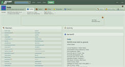 Desktop Screenshot of insio.deviantart.com