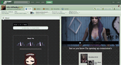 Desktop Screenshot of miz-inthesky.deviantart.com