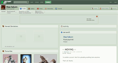 Desktop Screenshot of iltaa-hakuro.deviantart.com