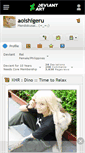 Mobile Screenshot of aoishigeru.deviantart.com
