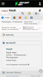 Mobile Screenshot of insuh.deviantart.com