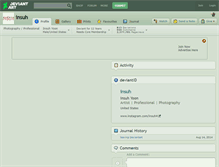 Tablet Screenshot of insuh.deviantart.com