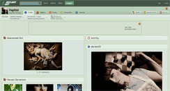 Desktop Screenshot of haphisi.deviantart.com