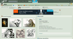 Desktop Screenshot of aimo.deviantart.com