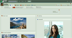 Desktop Screenshot of grofica.deviantart.com