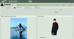Desktop Screenshot of bengalensis.deviantart.com