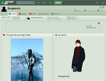 Tablet Screenshot of bengalensis.deviantart.com