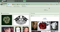 Desktop Screenshot of dawbun.deviantart.com
