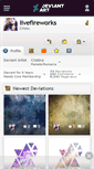 Mobile Screenshot of livefireworks.deviantart.com