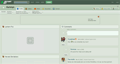 Desktop Screenshot of kuronyo.deviantart.com