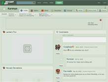 Tablet Screenshot of kuronyo.deviantart.com