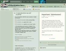 Tablet Screenshot of aphnordicnation-fans.deviantart.com