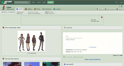 Desktop Screenshot of c-a-s.deviantart.com