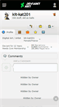 Mobile Screenshot of kit-kat201.deviantart.com