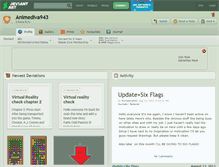 Tablet Screenshot of animediva943.deviantart.com