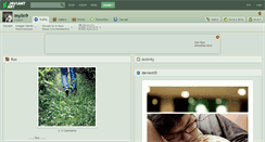 Desktop Screenshot of mylin9.deviantart.com