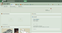 Desktop Screenshot of gauss-magnus.deviantart.com