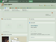 Tablet Screenshot of gauss-magnus.deviantart.com