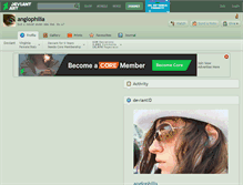 Tablet Screenshot of anglophilia.deviantart.com