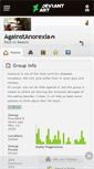 Mobile Screenshot of againstanorexia.deviantart.com